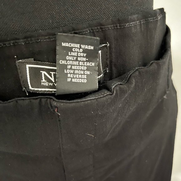NYCC, 18W stretch dress pants, black, comfortable, easy wear - Picture 6 of 11